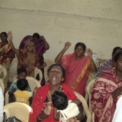 People filled with the power of Holy spirit